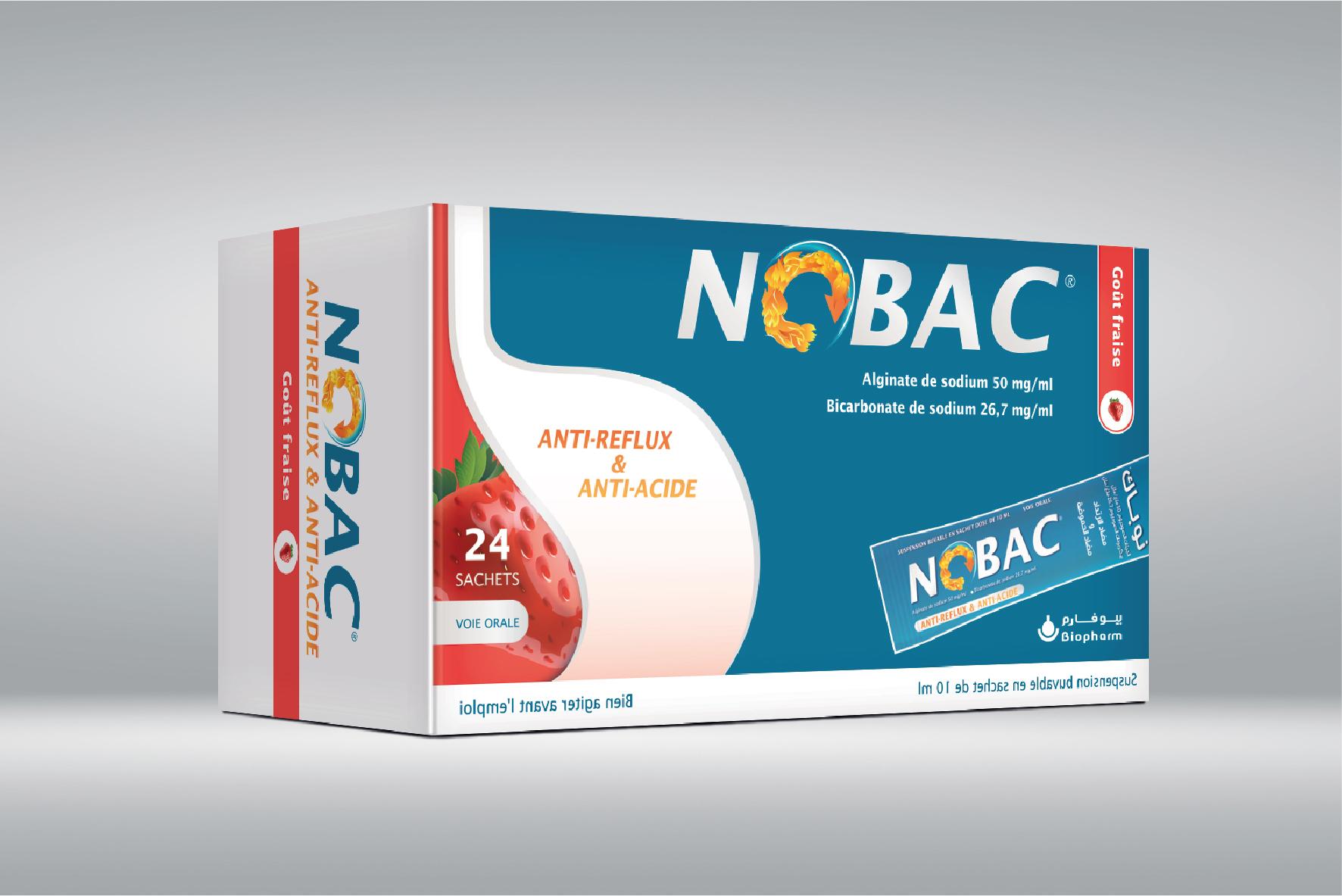 Nobac® Stick goût fraise