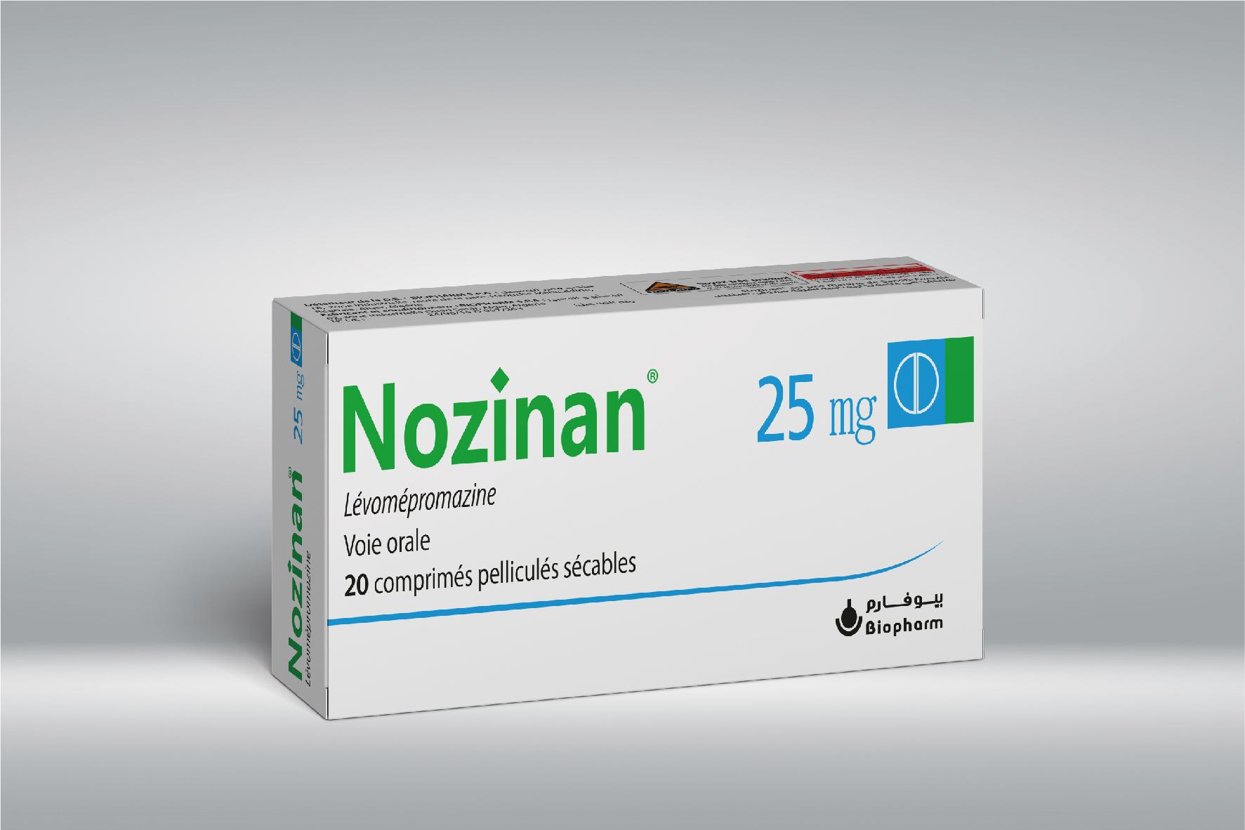Nozinan® 25 mg comprimés