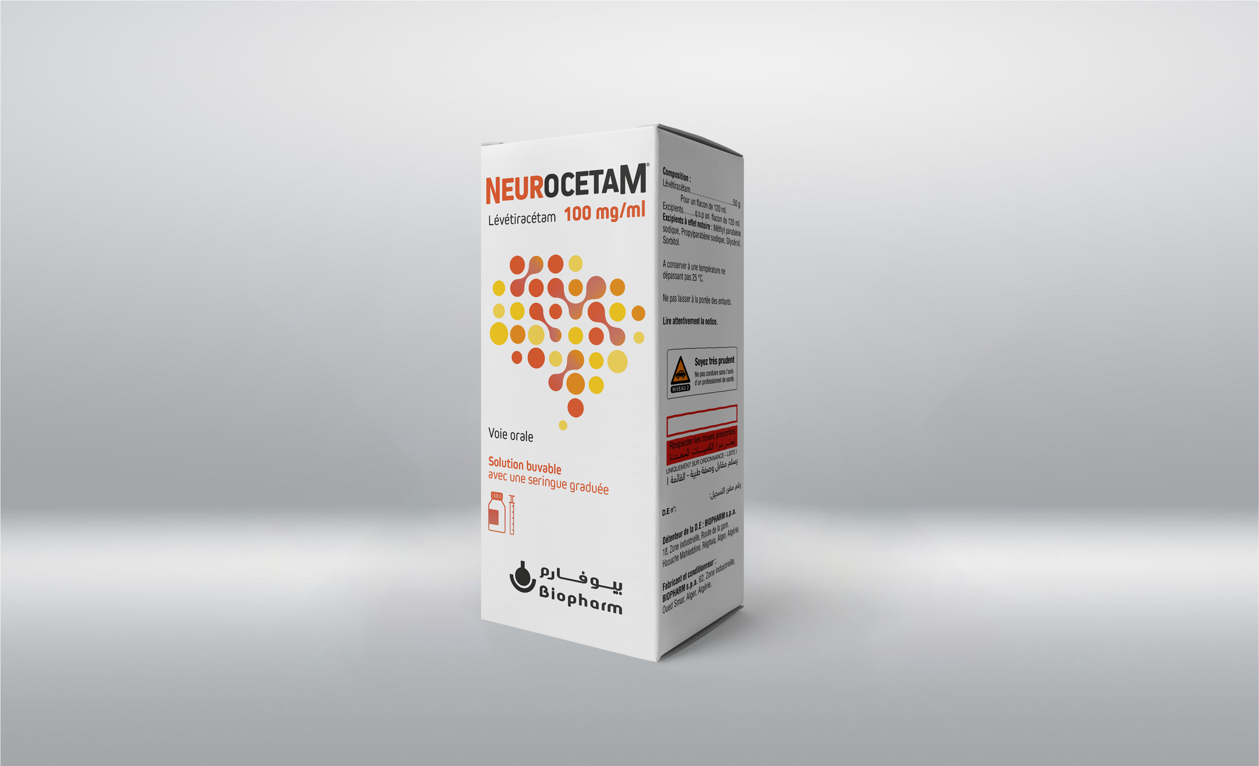 Neurocetam solution® 100 mg