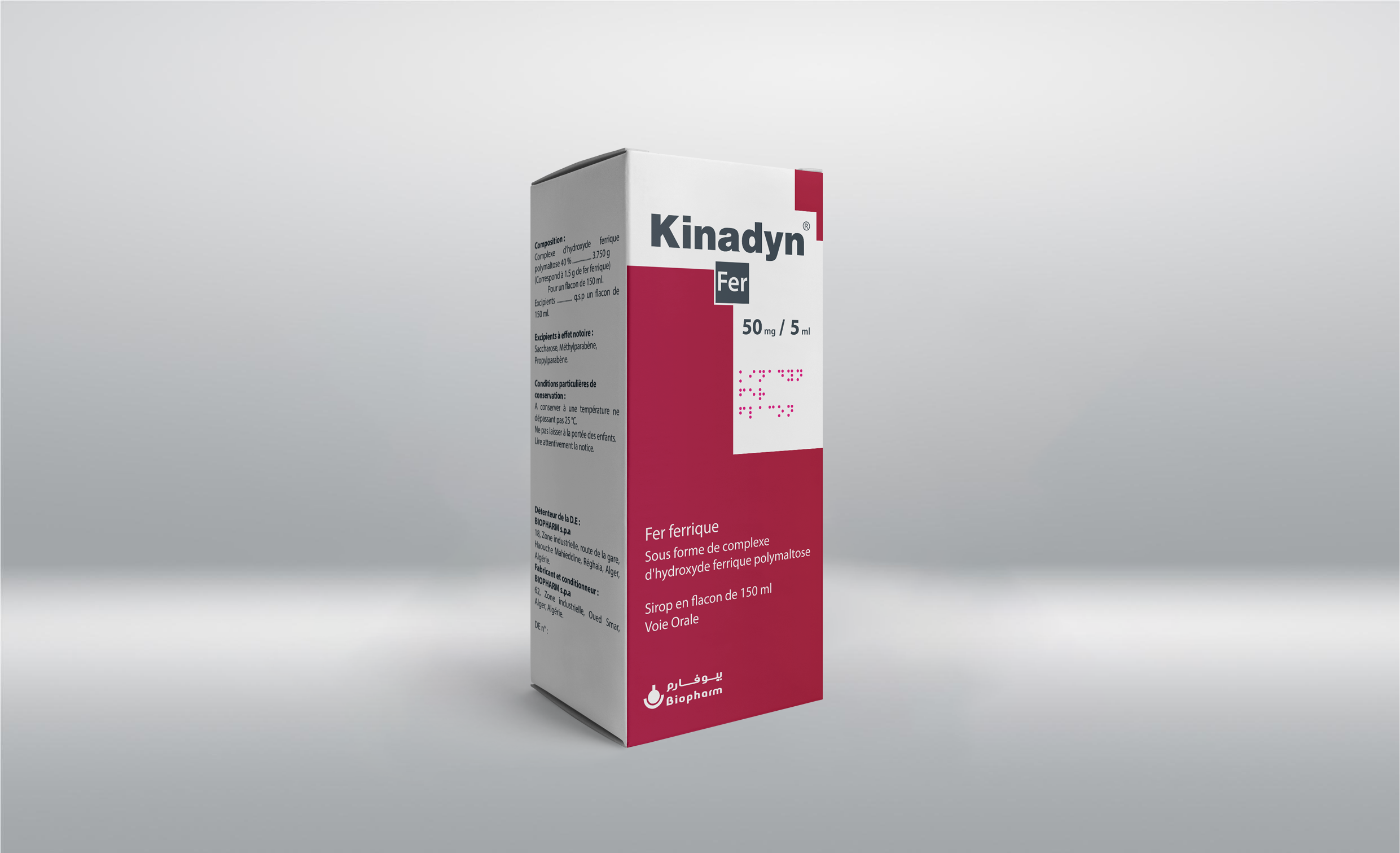 Kinadyn Fer® 50mg/5ml